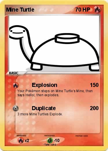 Pokemon Mine Turtle