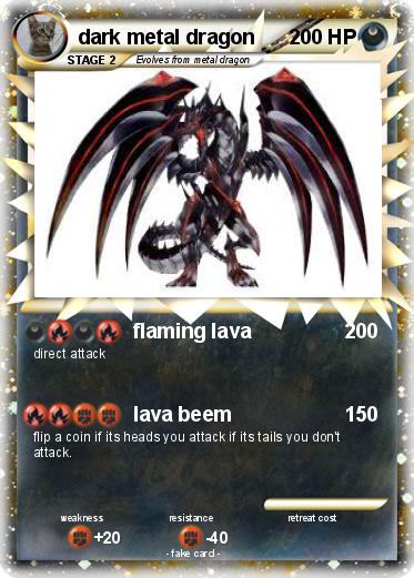 Pokemon dark metal dragon