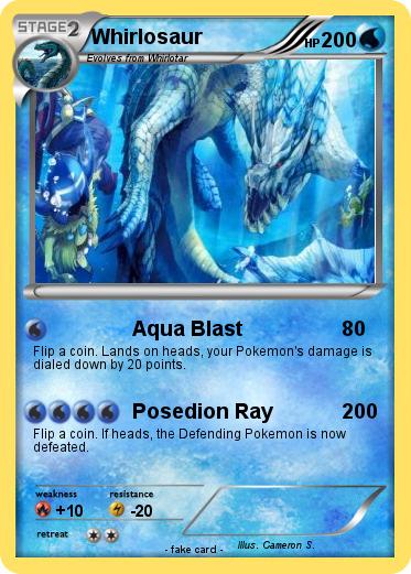 Pokemon Whirlosaur