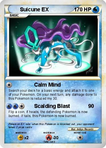 Pokemon Suicune EX