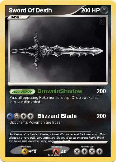 Pokemon Sword Of Death