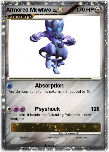 Pokemon Armored Mewtwo