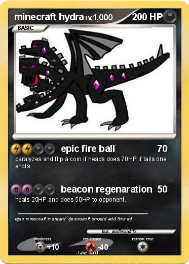 Pokemon minecraft hydra