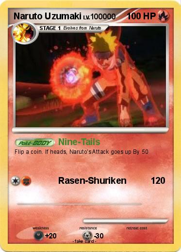 Pokemon Naruto Uzumaki