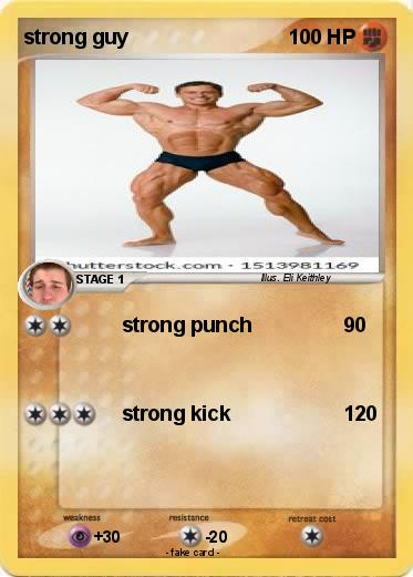 Pokemon strong guy