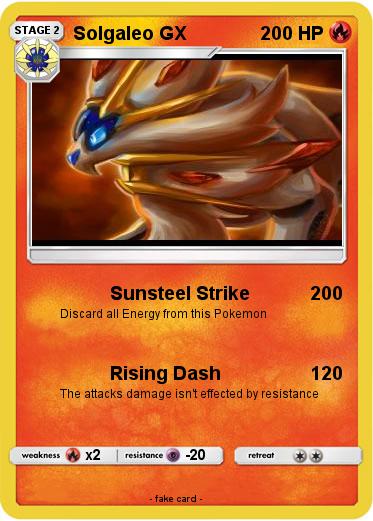 Pokemon Solgaleo GX