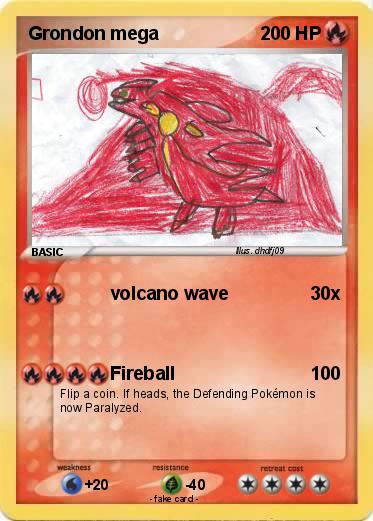 Pokemon Grondon mega