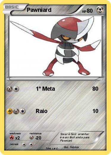Pokemon Pawniard