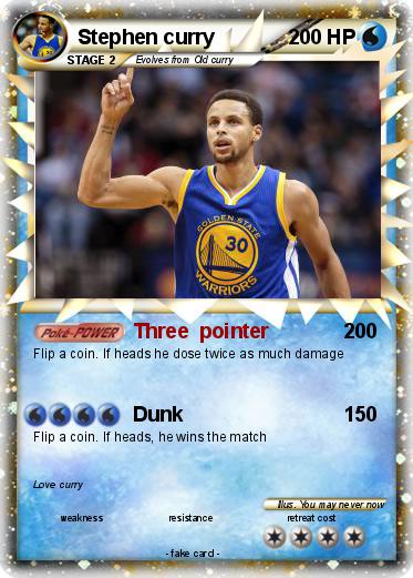 Pokemon Stephen curry