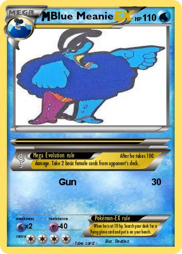 Pokemon Blue Meanie