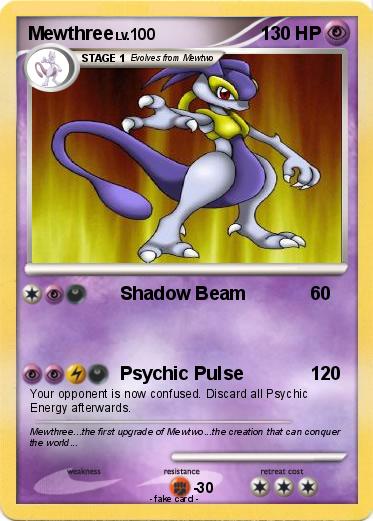 Pokemon Mewthree