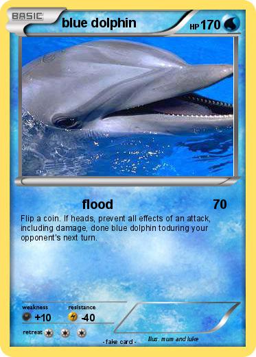 Pokemon blue dolphin