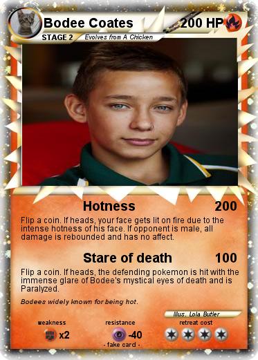 Pokemon Bodee Coates