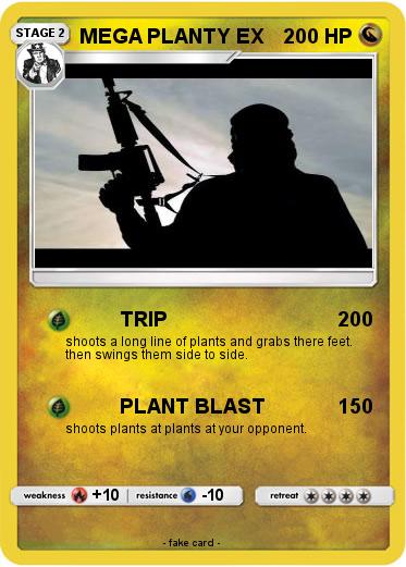 Pokemon MEGA PLANTY EX