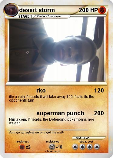 Pokemon desert storm