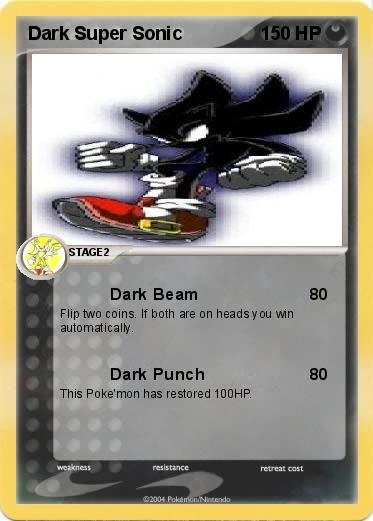 Pokemon Dark Super Sonic