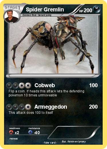 Pokemon Spider Gremlin