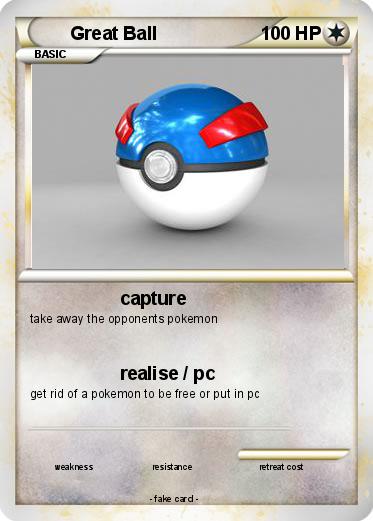Pokemon Great Ball