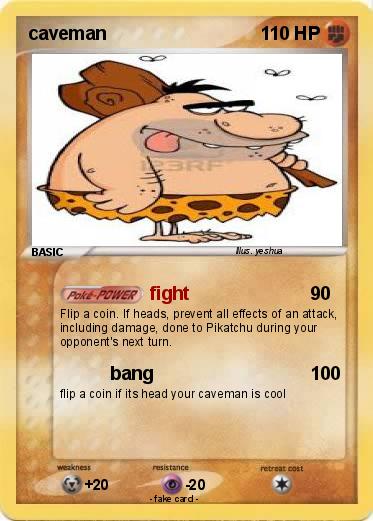 Pokemon caveman