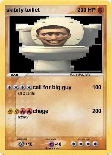 Pokemon skibity toillet