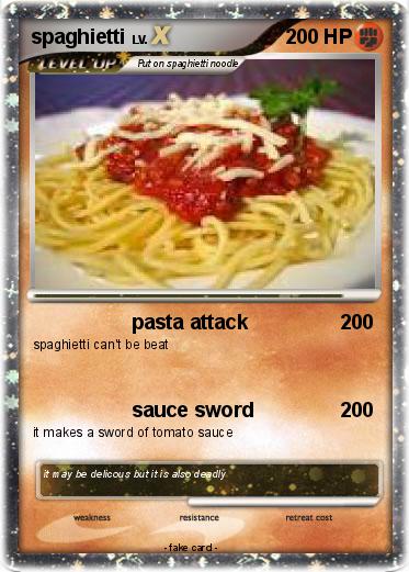 Pokemon spaghietti
