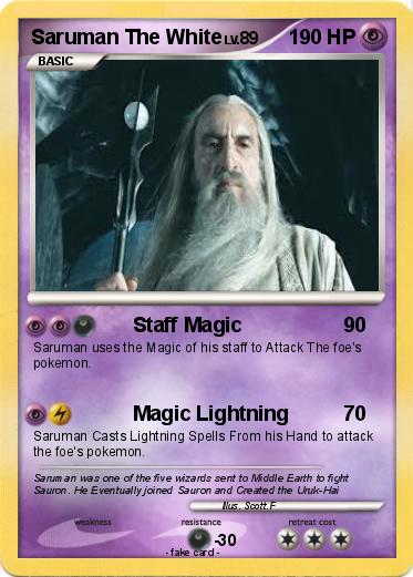 Pokemon Saruman The White