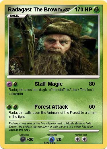 Pokemon Radagast The Brown
