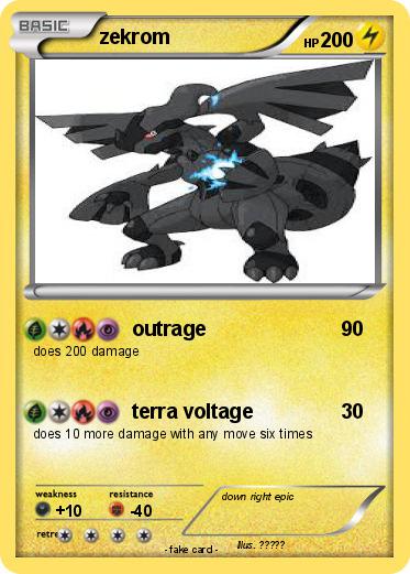 Pokemon zekrom