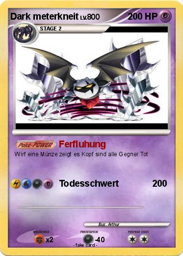 Pokemon Dark meterkneit