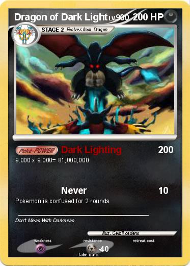 Pokemon Dragon of Dark Light