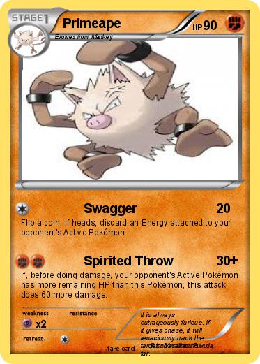 Pokemon Primeape