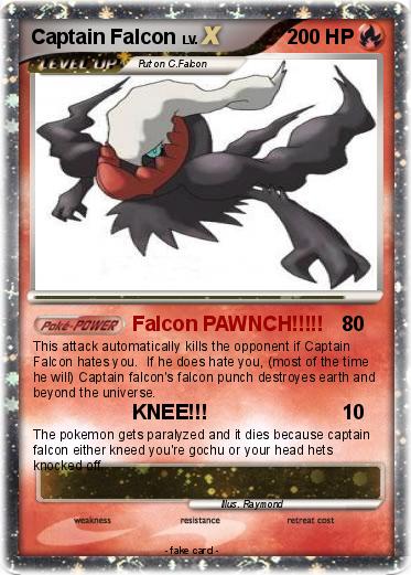 Pokemon Captain Falcon