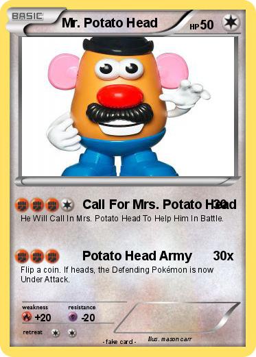 Pokemon Mr. Potato Head