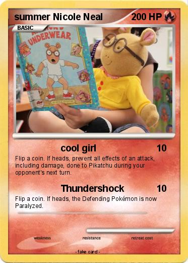 Pokemon summer Nicole Neal