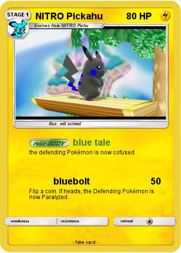 Pokemon NITRO Pickahu