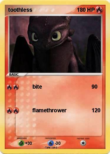 Pokemon toothless