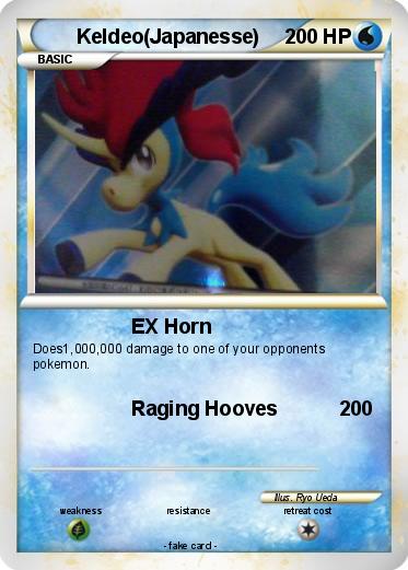 Pokemon Keldeo(Japanesse)