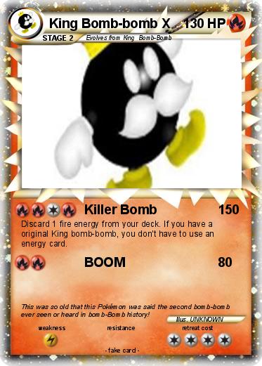 Pokemon King Bomb-bomb X