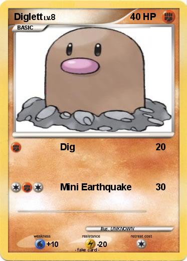 Pokemon Diglett