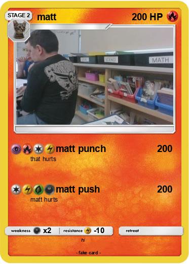 Pokemon matt