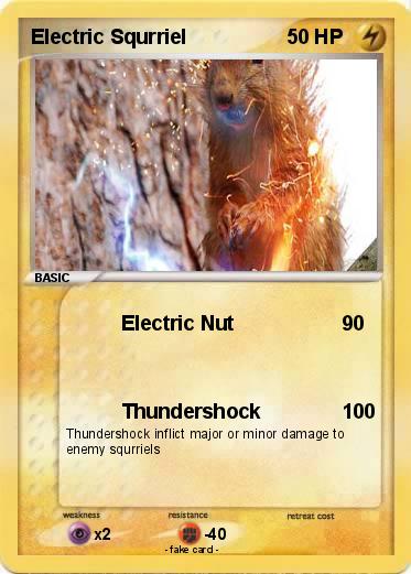 Pokemon Electric Squrriel