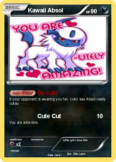 Pokemon Kawaii Absol