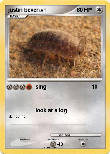 Pokemon justin bever