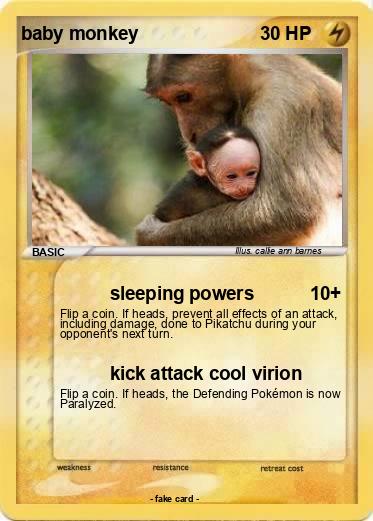 Pokemon baby monkey