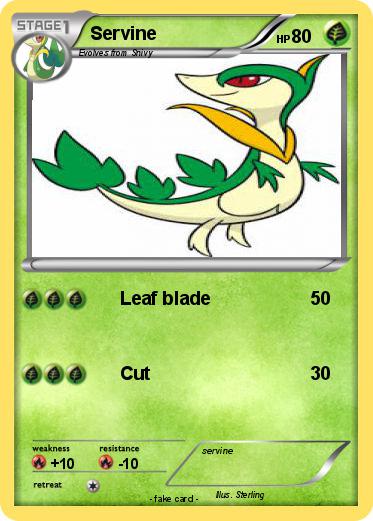 Pokemon Servine