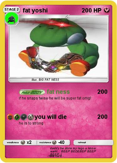 Pokemon fat yoshi