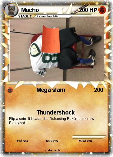 Pokemon Macho
