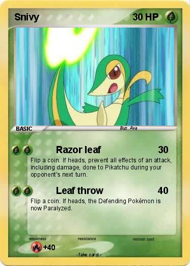 Pokemon Snivy