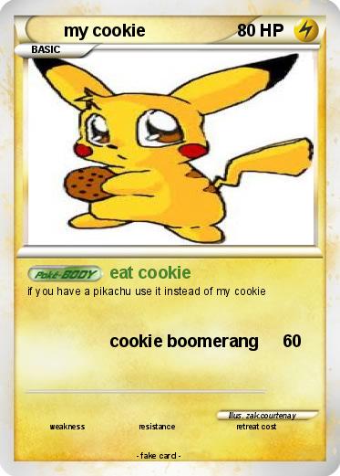 Pokemon my cookie