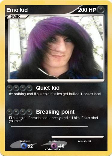Pokemon Emo kid